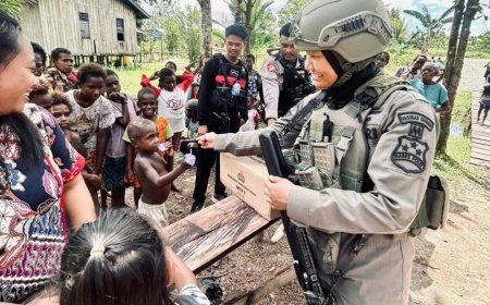 Satgas ODC 2026 Teguhkan Komitmen Kedamaian Melalui Patroli Humanis di Kabupaten Nduga