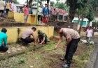 Polsek Sumbermalang melaksanakan Jumat Bersih bersama Forkopimca