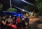 Patroli Blue Light dan Sahur, Polsek Arjasa Ciptakan Kondisi Aman Selama Ramadhan