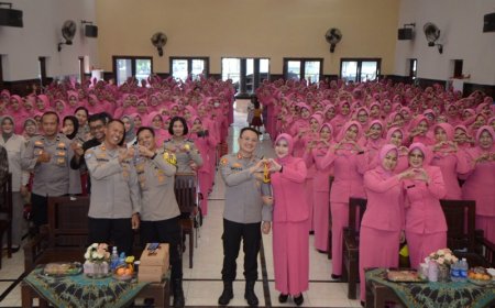 Perkuat Peran Wanita di Institusi Polri, Kapolres Situbondo Tekankan Pola Hidup Sederhana bagi Polwan, ASN dan Bhayangkari