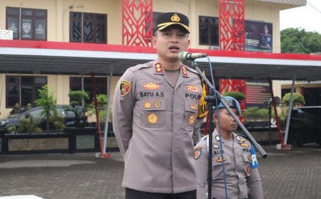 Pimpin Apel Pagi, Kapolres Situbondo Tekankan Respons Cepat Laporan dan Jadilah Polisi Penolong Masyarakat