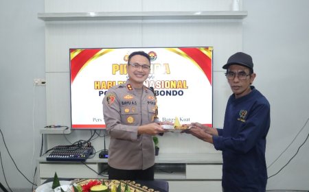 Kapolres Situbondo rayakan HPN bersama Wartawan, Perkuat Sinergi Polri-Media Lewat Piramida