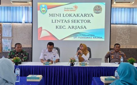 Kapolsek Arjasa Hadiri Mini Lokakarya Lintas Sektor di UPT Puskesmas Arjasa