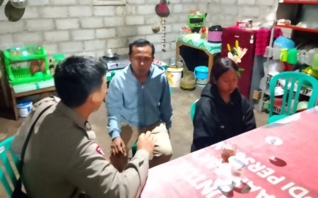 Sigap Tindak lanjuti Laporan Warga Bhabinkamtibmas Polsek Banyuputih Amankan Anak yang Kebingungan di Wonorejo