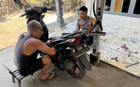 POLSEK MANGARAN LAKSANAKAN DDS DI DUSUN KARANG KENIK, PERKUAT KAMTIBMAS DAN DUKUNG KETAHANAN PANGAN