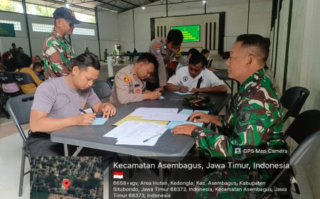 POLSEK ASEMBAGUS HADIRI KEGIATAN DONOR DARAH DALAM RANGKA HUT PERSIT KE-80 TAHUN 2026