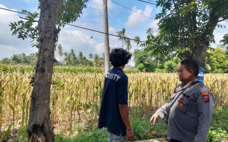 Polsek Arjasa Implementasikan Program Asta Cita Presiden Dukung Ketahanan Pangan