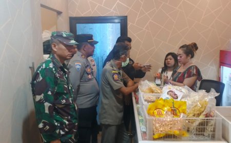 Dalam Rangka Menjaga Situasi Kamtibmas Yang Aman Polsek Situbondo Kota Bersama 3 Pilar  Melaksanakan Pengecekan Kosan Dan Tempat Karaoke
