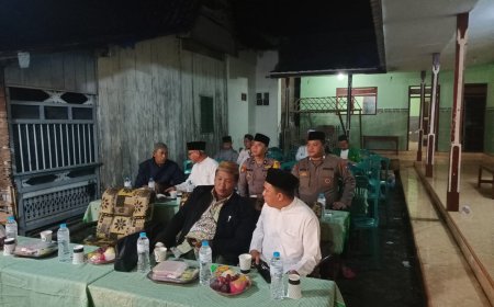 Kanit Binmas Menghadiri Wisuda Santri TPQ Pondok Pesantren Nurul Jadid Sumberwaru