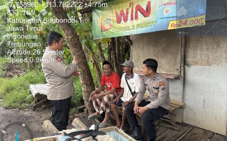 POLSEK MLANDINGAN GELAR PATROLI DIALOGIS, PERKUAT HARKAMTIBMAS DAN CEGAH KRIMINALITAS 3C