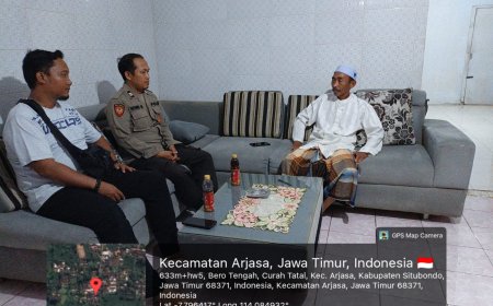 Sambang Warga Malam Hari, Polsek Arjasa Antisipasi Kejahatan 3C