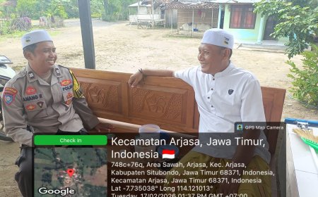 Door to Door System, Polsek Arjasa Perkuat Sinergi dengan Tokoh Agama