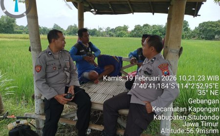 POLSEK KAPONGAN GIAT PATROLI DI BULAN RAMADHAN DALAM RANGKA ANTISIPASI KRIMINALITAS