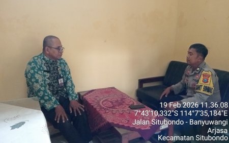 Polsek Arjasa Laksanakan DDS Koordinasi Keberadaan Sekolah Rakyat di Wilayah Kecamatan Arjasa