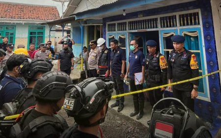 Gerak Cepat Tim Gegana dan Polres Situbondo Sterilkan Lokasi Ledakan Mercon demi Keselamatan Warga
