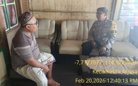 POLSEK ARJASA LAKSANAKAN DDS HARKAMTIBMAS, PERKUAT SINERGITAS DENGAN TOKOH MASYARAKAT