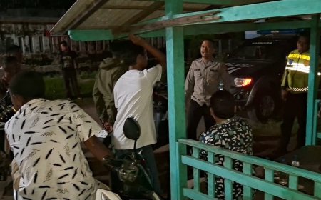 Polsek Besuki Gelar Patroli Sahur, Wujudkan Situasi Aman dan Kondusif di Bulan Ramadhan.