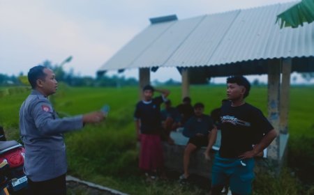 Quick Respon Polsek Arjasa Tindak Lanjuti Laporan Dugaan Balap Liar di Curahtatal