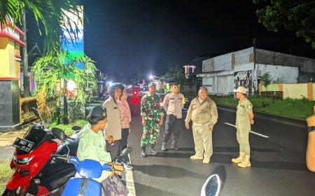 Antisipasi Perang Petasan, Polsek Jangkar Bersama Forkopimka Melaksanakan Giat Patroli