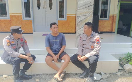 POLSEK KAPONGAN GIAT PATROLI DIALOGIS DALAM RANGKA ANTISIPASI KRIMINALITAS UTAMANYA 3C SERTA HIMBAUAN HARKAMTIBMAS