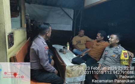 Patroli Dialogis Polsek Panarukan, Wujud Nyata Jaga Kamtibmas Tetap Kondusif