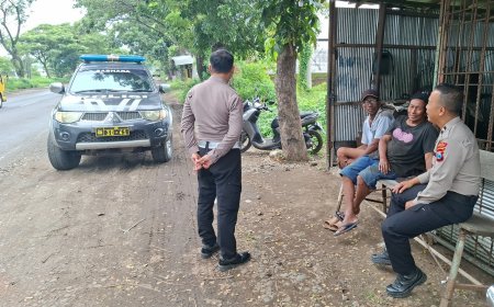 Patroli Dialogis Polsek Besuki di Jalur Pantura, Perkuat Harkamtibmas dan Keselamatan Lalu Lintas