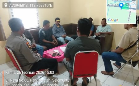Humanis dan Solutif, Polsek Mlandingan Selesaikan Kasus Pencurian Ringan Lewat Mediasi Kekeluargaan