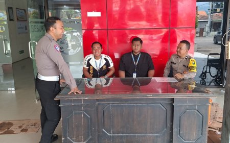 Jaga Stabilitas Wilayah, Polsek Besuki Laksanakan Patroli Preventif di RSUD.