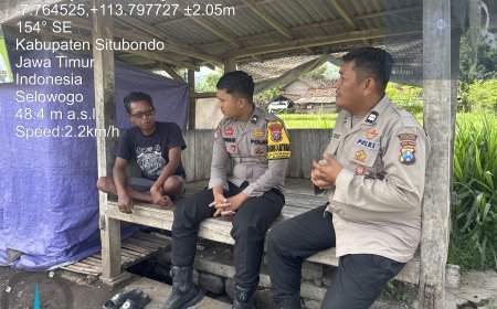 Polsek Mlandingan Intensifkan Patroli Dialogis Ramadhan, Cegah 3C dan Perkuat Harkamtibmas