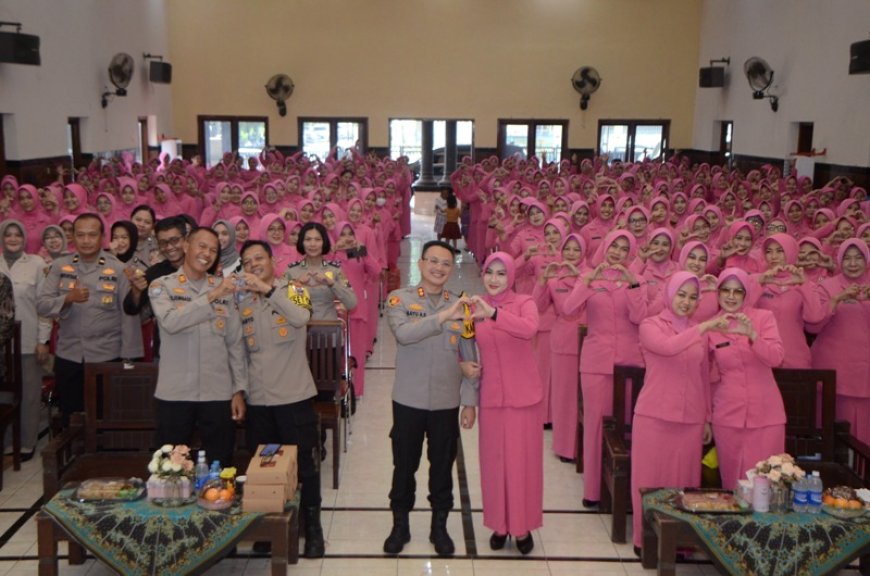 Perkuat Peran Wanita di Institusi Polri, Kapolres Situbondo Tekankan Pola Hidup Sederhana bagi Polwan, ASN dan Bhayangkari