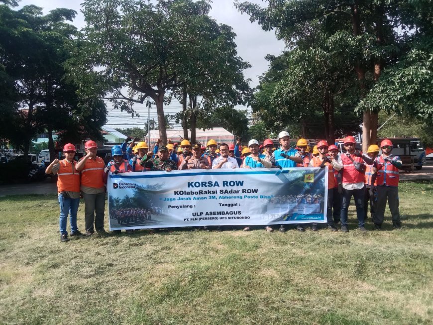 Polsek Arjasa Dukung Sinergitas PLN dan Forkopimka dalam Pemeliharaan Jaringan Listrik