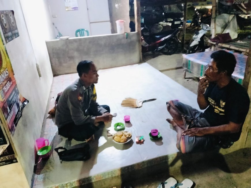 Patroli Dialogis Polsek Panarukan Wujudkan Harkamtibmas Kondusif