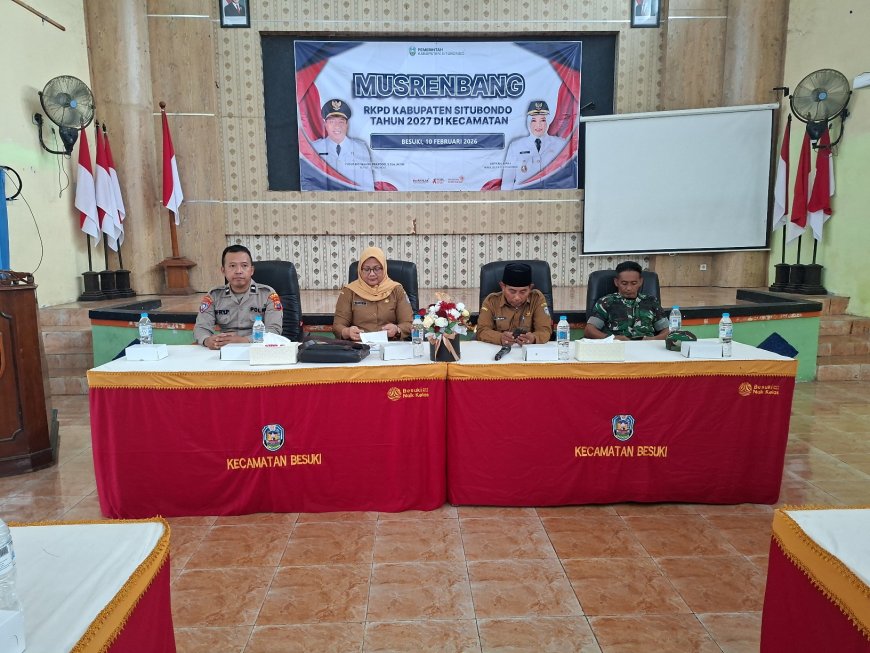 Polsek Besuki Hadiri Musrenbang RKPD 2027, Dukung Perencanaan Pembangunan Daerah.