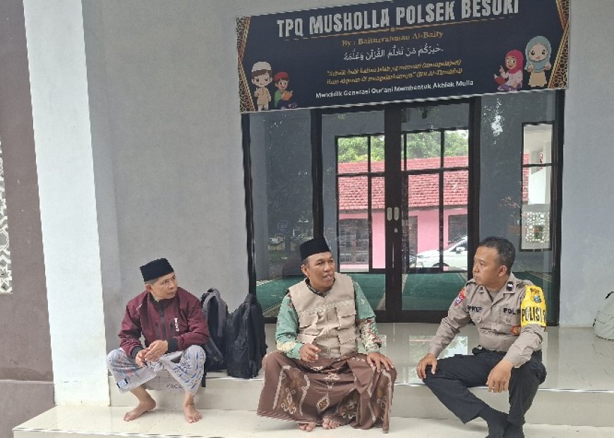 Polisi RW Polsek Besuki Perkuat Sinergitas, Jalin Komunikasi Aktif Bersama Tokoh Agama