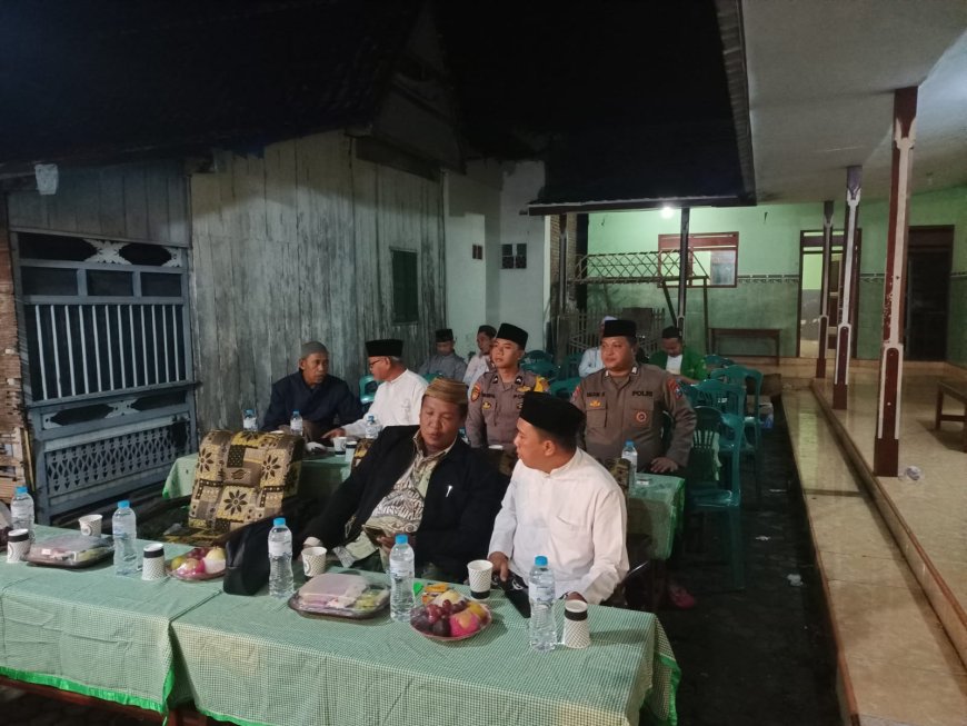 Kanit Binmas Menghadiri Wisuda Santri TPQ Pondok Pesantren Nurul Jadid Sumberwaru