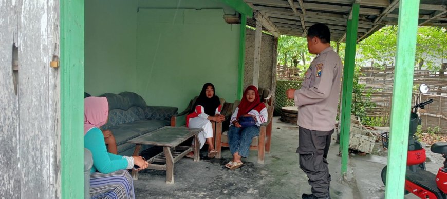 Polsek Mangaran Gencarkan Patroli Dialogis Cipta Kondisi, Ajak Warga Desa Trebungan Waspada 3C