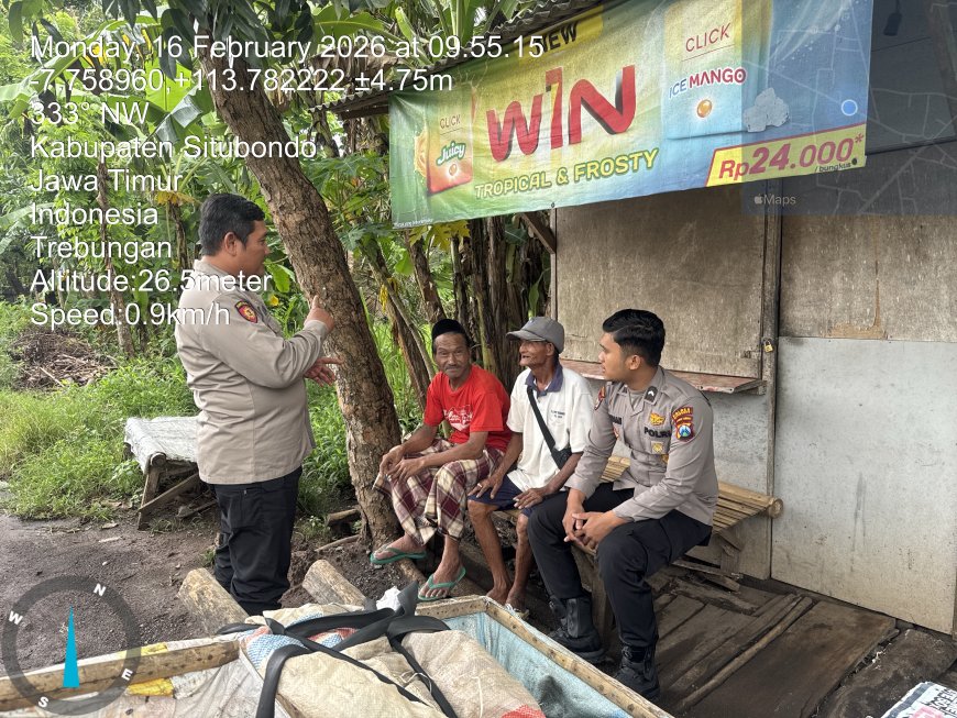 POLSEK MLANDINGAN GELAR PATROLI DIALOGIS, PERKUAT HARKAMTIBMAS DAN CEGAH KRIMINALITAS 3C