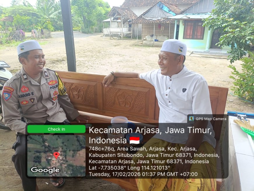 Door to Door System, Polsek Arjasa Perkuat Sinergi dengan Tokoh Agama