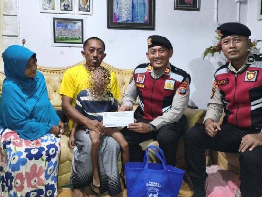 Aksi Nyata PASSABER: Polisi Situbondo Berikan Perhatian Khusus bagi Anak Cerebral Palsy