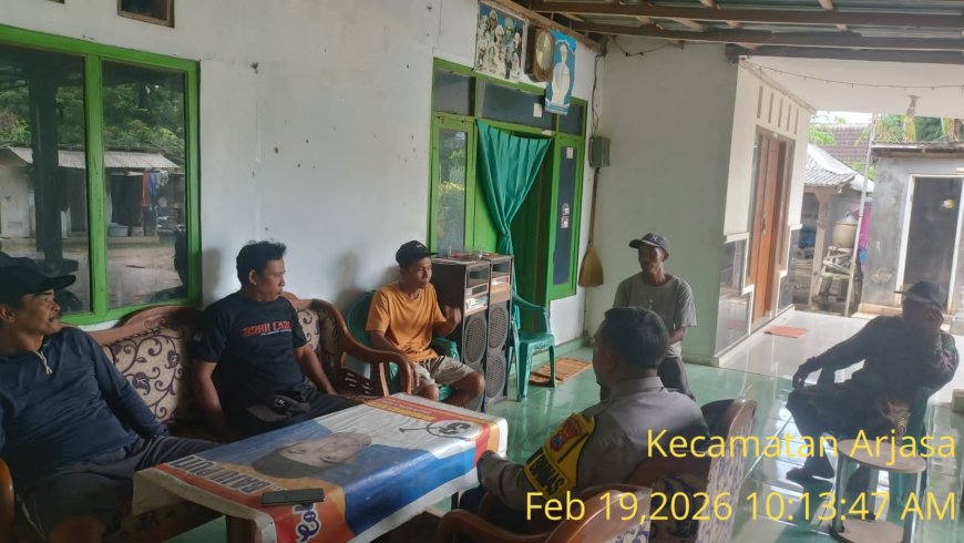 Polsek Arjasa Laksanakan Program Unggulan BASUDEWO “Binmas Pioneer” di Desa Jatisari