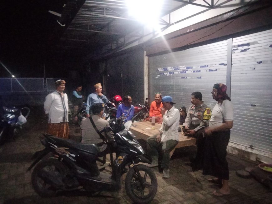 Patroli Blue Light Polsek Mangaran, Jaga Kondusifitas Wilayah di Akhir Pekan