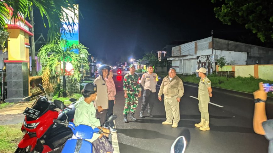 Antisipasi Perang Petasan, Polsek Jangkar Bersama Forkopimka Melaksanakan Giat Patroli