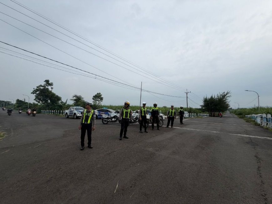 Niat Adu Kencang Langsung Ciut, Satlantas Polres Situbondo 'Standby' di Lokasi Balap Liar Jalur Duwet