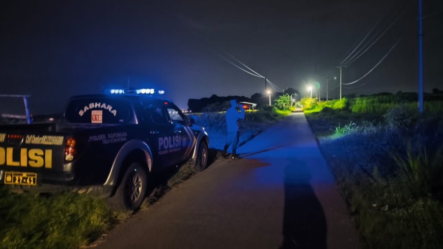 POLSEK KAPONGAN GIAT PATROLI PASCA SAHUR  DALAM RANGKA HARKAMTIBMAS   BULAN SUCI RAMADHAN ANTISIPASI KRIMINALITAS 3(C)