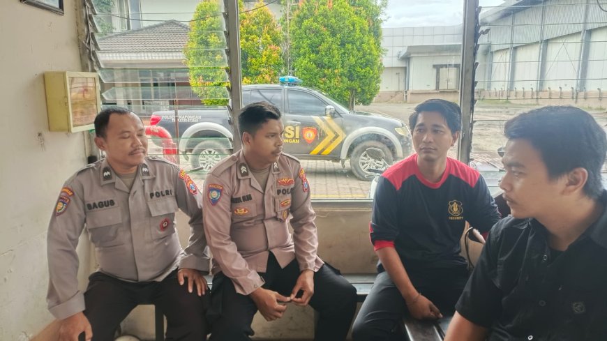 Polsek Kapongan Giat Patroli Dialogis dan Himbauan Kamtibmas di Pabrik PT. PMMP Landangan Kec. Kapongan Kab. Situbondo