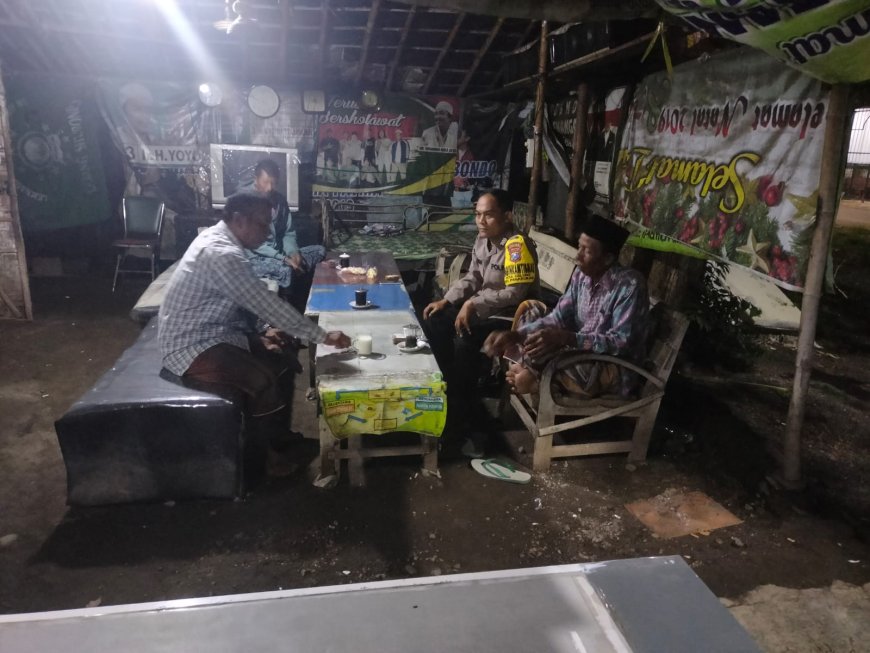 Polsek Panarukan Intensifkan Patroli Dialogis, Wujudkan Kamtibmas Aman dan Kondusif