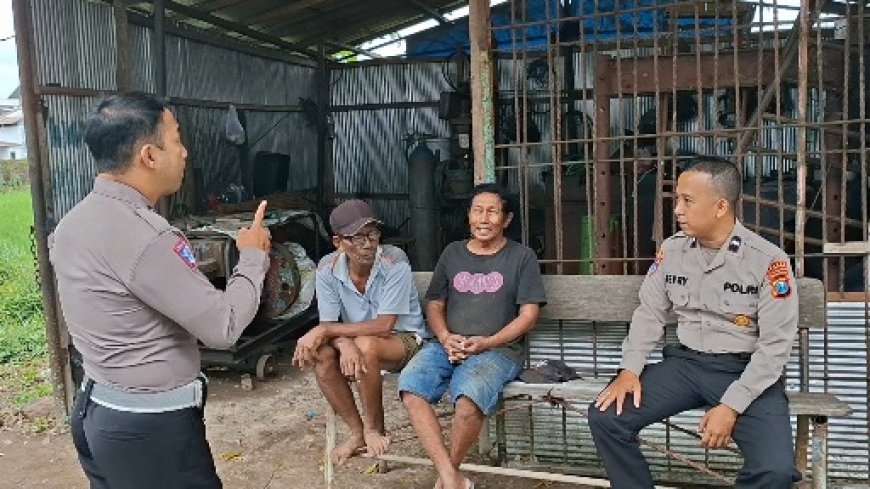 Patroli Dialogis Polsek Besuki di Jalur Pantura, Perkuat Harkamtibmas dan Keselamatan Lalu Lintas