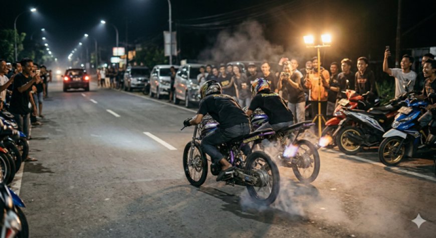 PN Situbondo Vonis Pelaku Balap Liar Denda Maksimal Rp 3 Juta atau Motor Dilelang