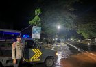 Polsek Arjasa Gelar Patroli Blue Light, Antisipasi Balap Liar dan 3C di Kedungdowo