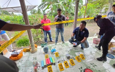 Polres Situbondo Ungkap Praktik Pembuatan Petasan, Amankan 5,1 Kg Bubuk Mercon dan Ratusan Selongsong Kertas